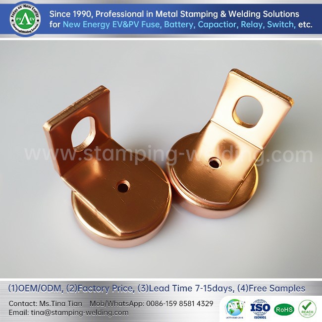 Copper End Cap for Ceramic Fuse Copper End Cap for Ceramic Fuse