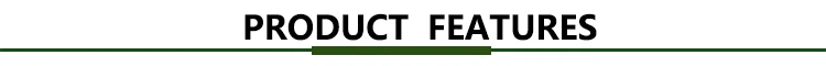 Product features Product features