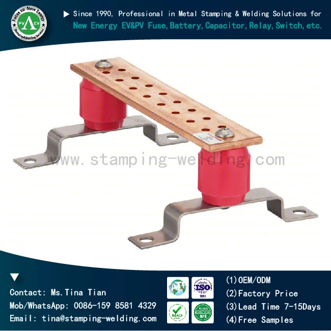 Earthing terminal copper busbar kit Earthing terminal copper busbar kit