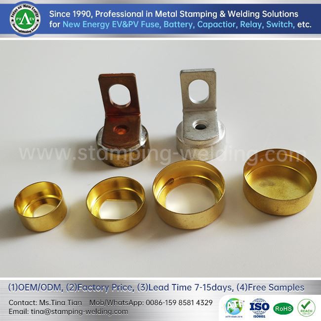 Brass Busbar Cap For Electrical Connectors