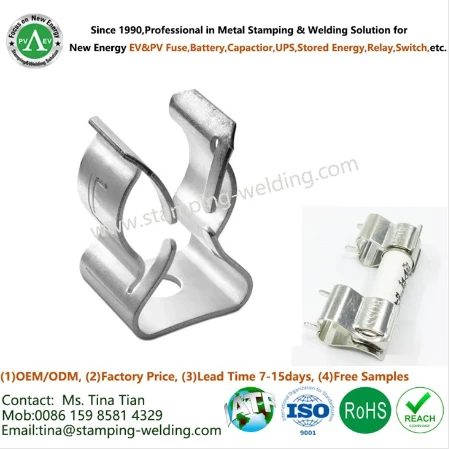 Cartridge Type Fuse Clip For EV