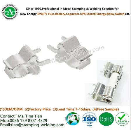 Cartridge Type Fuse Clip For EV
