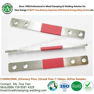 Bar s přístavním lištem jističe