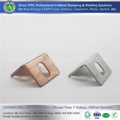 Kontaktní čepel ve tvaru L pro nové energetické automobily