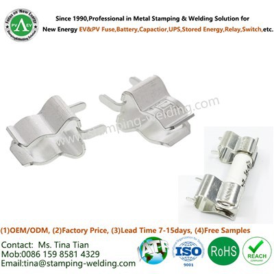 Pojistková spona typu pájení