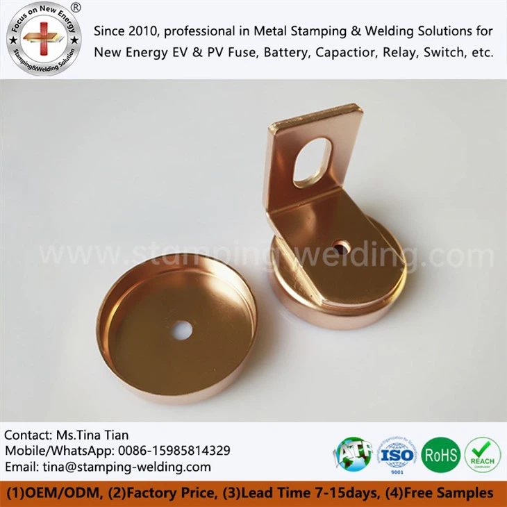 Copper Outer Cap for Ceramic Fuse