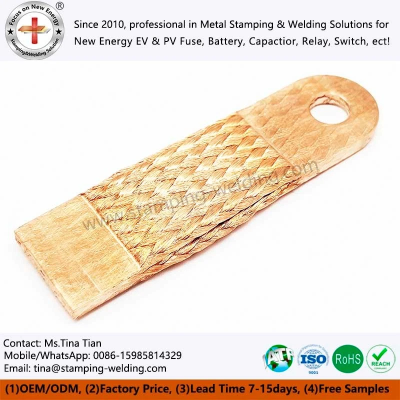 Flexible Braided Copper Busbar