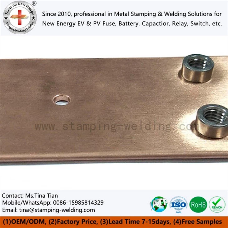 Ground Bar with Nuts