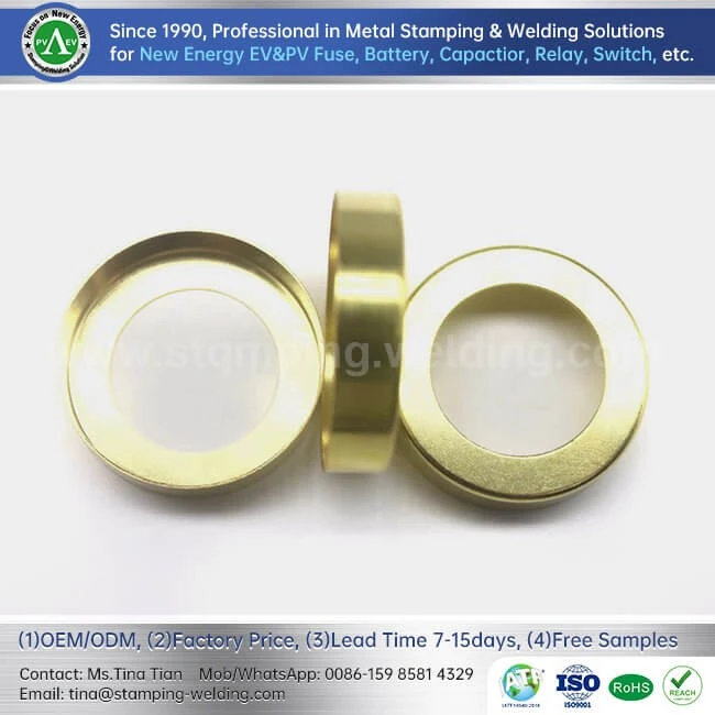Low Voltage Fuse Brass Inner Cap