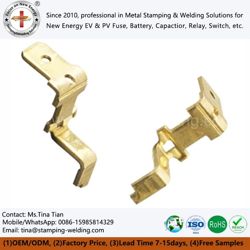 Electrical Metal Brass Stamping Parts Electrical Metal Brass Stamping Parts