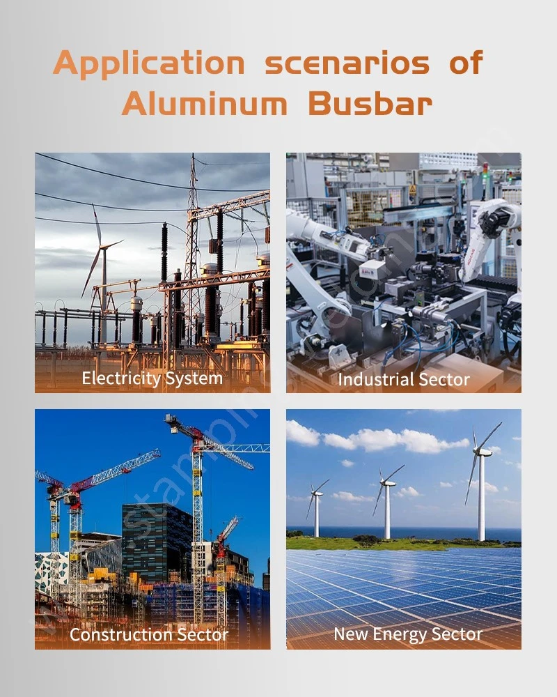 Application scenarios of 6101 t61 aluminum bus bar Application scenarios of 6101 t61 aluminum bus bar