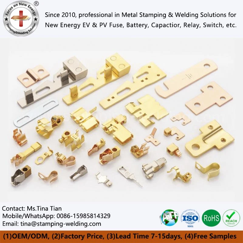 Customized Brass Stamping Contact Parts For Wall Socket Plug Customized Brass Stamping Contact Parts For Wall Socket Plug