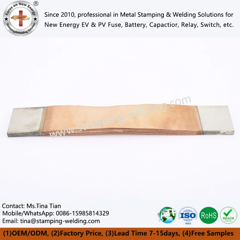 Copper Flexible Busbar for Automotive Copper Flexible Busbar for Automotive