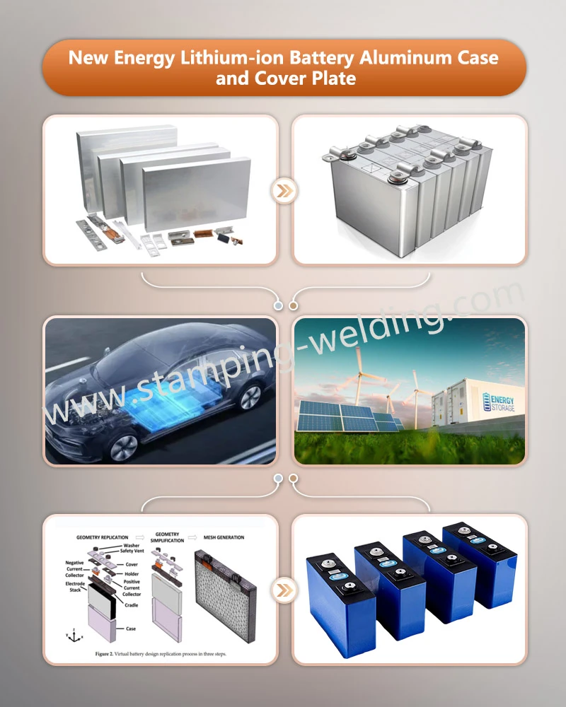 Power Converter Capacitor Aluminium Can and Cover Plate Power Converter Capacitor Aluminium Can and Cover Plate