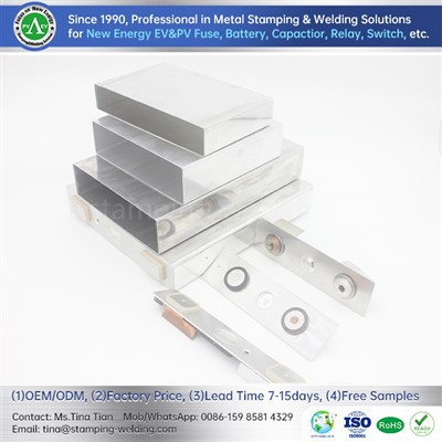 Hliníkové pouzdro baterie EV