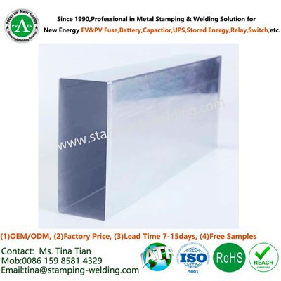 Hliníkový čtvercový kryt baterie