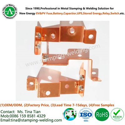 Holý měděný sběrnice elektricky